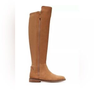 Cole Haan Suede Round Toe Knee-High Boots 6 NWOT